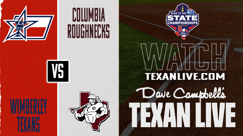 Wimberley vs West Columbia – 6:00 PM – 05/07/2026 – Game Two - Regional Semifinals - Playoffs - Softball – Live from Caldwell High School