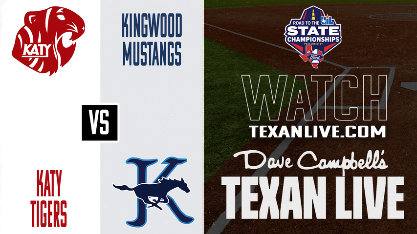 Katy vs Kingwood – 7:00 PM – 05/08/2026 – Game Two - Regional Semifinals - Playoffs - Softball – Live from Cy-Fair High School