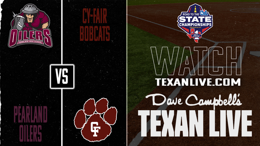 Pearland vs Cy-Fair – 6:30 PM – 05/14/2026 – One Game Playoff – Regional Finals - Playoffs - Softball – Live from CE King High School
