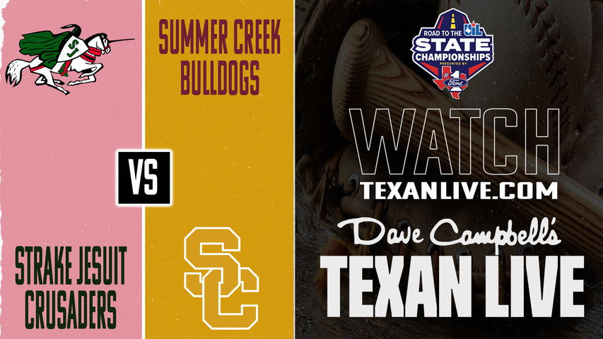 Strake Jesuit vs Summer Creek – 7:00 PM – 05/14/2026 – Game One – Regional Semifinals - Playoffs - Baseball – Live from Cy Ranch High School