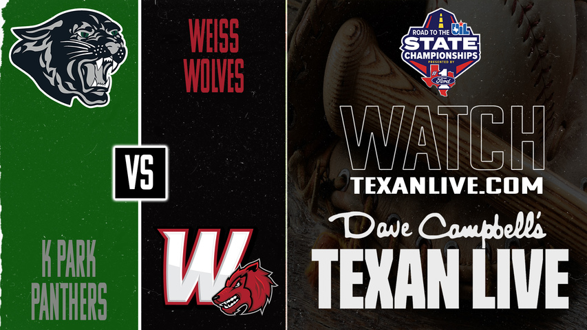Kingwood Park vs Weiss – 1:00 PM – 05/16/2026 – Game Three (if needed) – Regional Semifinals - Playoffs - Baseball – Live from Navasota High School