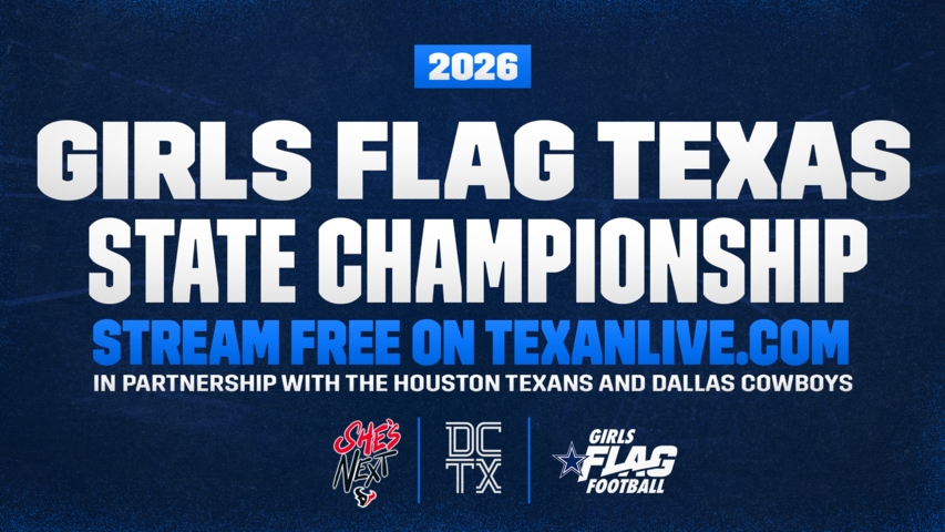 Girls Flag Football State Championship - Starting at 1:15pm- 6/14/25 - Live from DATCU Stadium- (Free Event)