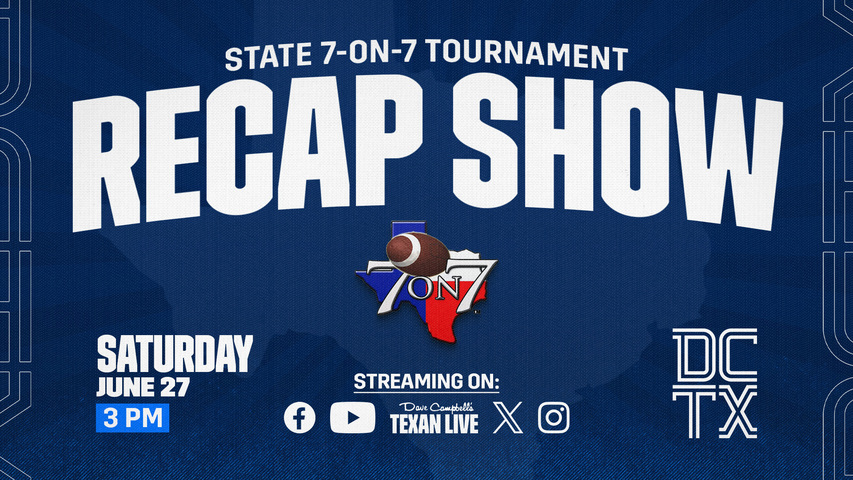 State 7-on-7 Tournament Recap Show - 3pm - 6/27/2026 - (Free Event)