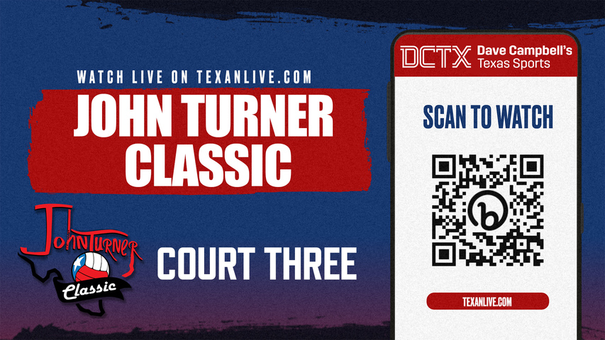 John Turner Classic - Court 3 – 8:30 AM – 08/15/2026 – Volleyball – Live from Absolute Volleyball Academy