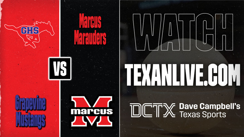 Grapevine vs Marcus – 6:30 PM – 08/25/2026 – Volleyball – Live from MHS Arena