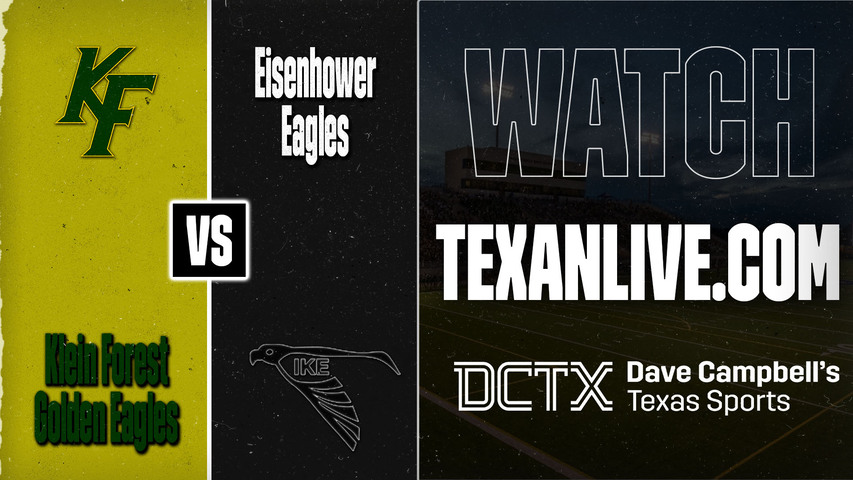 Klein Forest vs Aldine Eisenhower – 7:00 PM – 08/27/2026 – Football – Live from Thorne Stadium