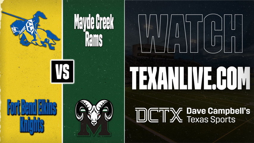 Fort Bend Elkins vs Mayde Creek – 7:00 PM – 08/28/2026 – Football – Live from Rhodes Stadium
