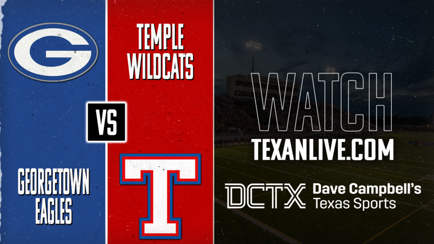 Georgetown vs Temple – 7:00 PM – 08/28/2026 – Football – Live from Crusader Stadium UMHB