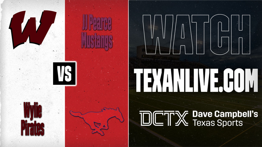 Wylie vs JJ Pearce – 7:00 PM – 08/28/2026 – Football – Live from Mustang Eagle Stadium