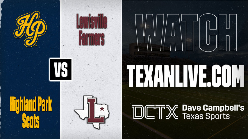Highland Park vs Lewisville – 1:00 PM – 08/29/2026 – Football – Live from Ford Center at the Star