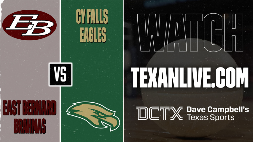 East Bernard vs Cy Falls – 5:30 PM – 09/01/2026 – Volleyball – Live from Cy Falls High School