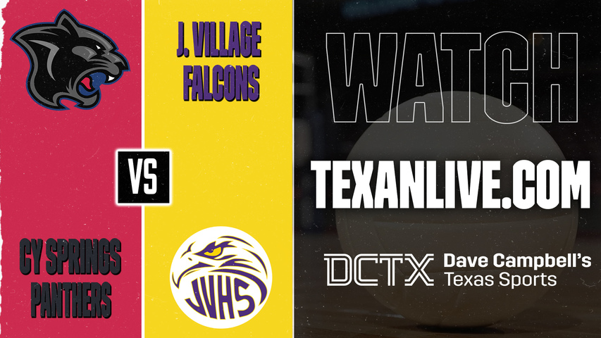 Cy Springs vs Jersey Village – 5:30 PM – 09/01/2026 – Volleyball – Live from Jersey Village High School