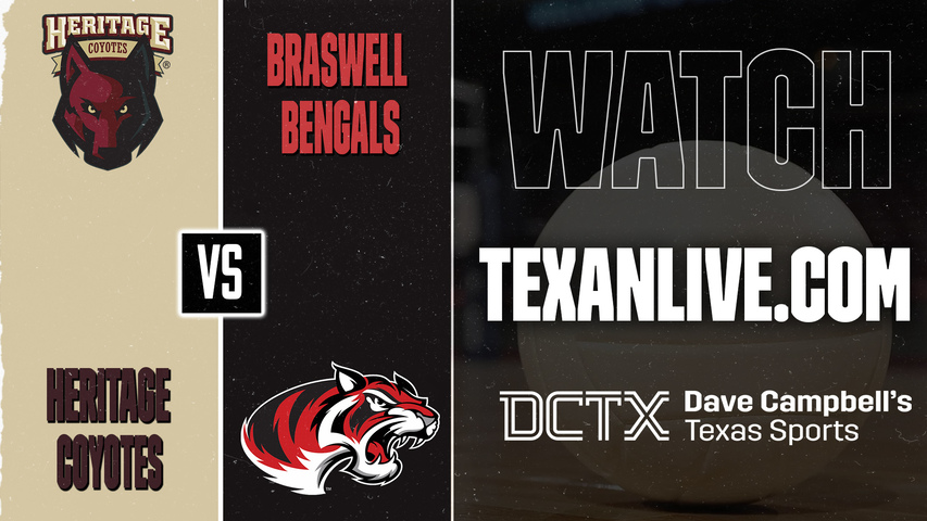 Frisco Heritage vs Braswell – 6:00 PM – 09/01/2026 – Volleyball – Live from Braswell High School