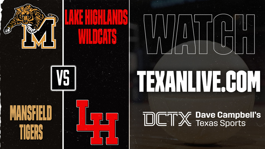 Mansfield vs Lake Highlands – 6:30 PM – 09/01/2026 – Volleyball – Live from Lake Highlands High School
