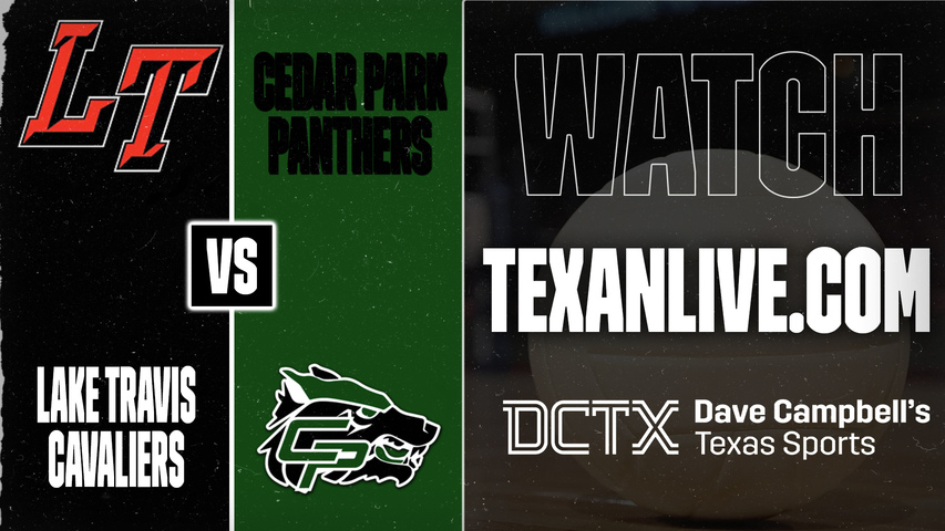 Lake Travis vs Cedar Park - 09/01/2026 - Volleyball - Live from Cedar Park High School