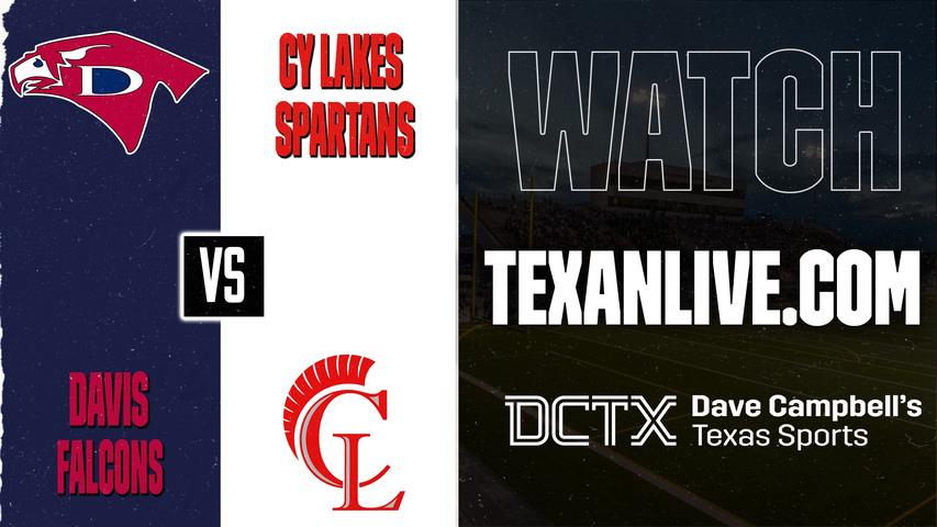 Aldine Davis vs Cy Lakes – 6:30 PM – 09/03/2026 – Football – Live from CFFCU Stadium