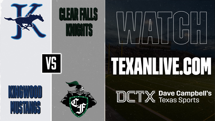 Kingwood vs Clear Falls – 7:00 PM – 09/03/2026 – Football – Live from Turner Stadium