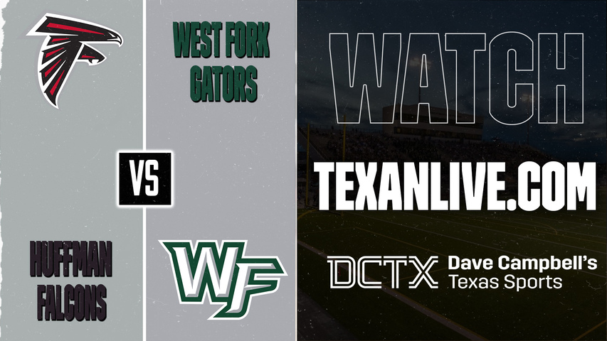 Huffman vs West Fork – 7:00 PM – 09/03/2026 – Football – Live from Randall Reed Stadium
