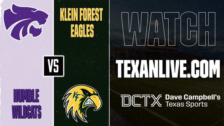 Humble vs Klein Forest – 7:00 PM – 09/03/2026 – Football – Live from Klein Memorial Stadium