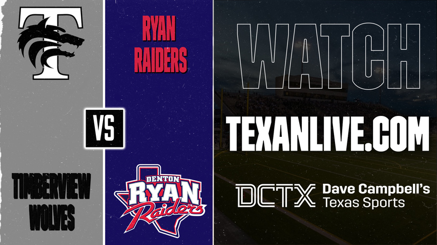Mansfield Timberview vs Denton Ryan – 7:00 PM – 09/03/2026 – Football – Live from CH Collins Athletic Complex