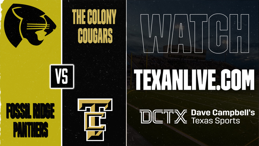 Keller Fossil Ridge vs The Colony – 7:00 PM – 09/03/2026 – Football – Live from Tommy Briggs Stadium