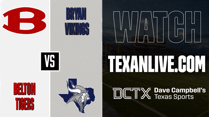 Belton vs Bryan – 7:00 PM – 09/03/2026 – Football – Live from Merrill Green Stadium