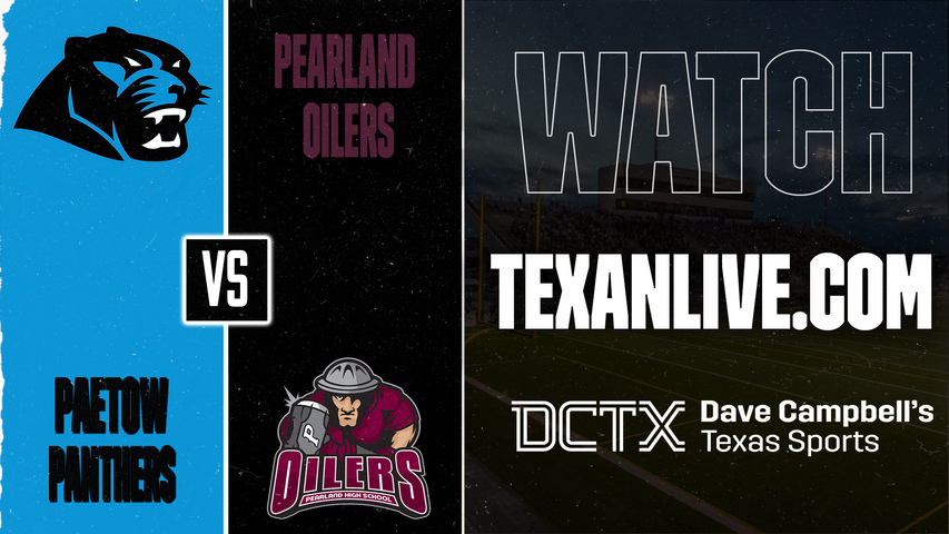 Paetow vs Pearland – 7:00 PM – 09/04/2026 – Football – Live from The Rig