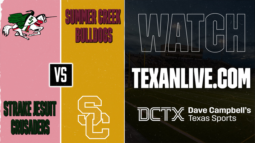 Strake Jesuit vs Summer Creek – 7:00 PM – 09/04/2026 – Football – Live from Turner Stadium