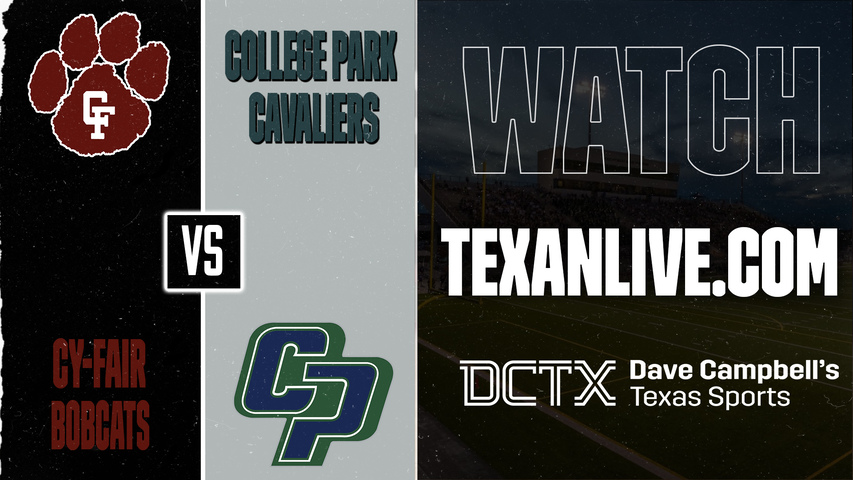 Cy-Fair vs College Park – 7:00 PM – 09/04/2026 – Football – Live from Woodforest Bank Stadium