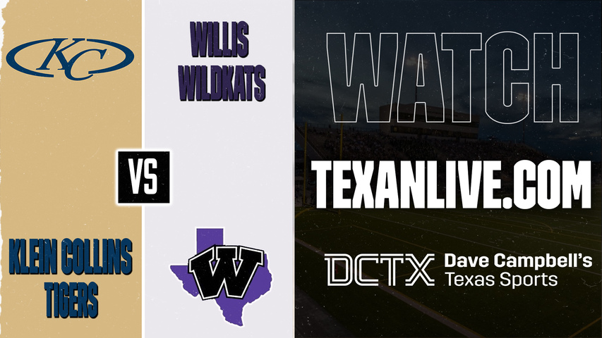 Klein Collins vs Willis – 7:00 PM – 09/04/2026 – Football – Live from Yates Stadium