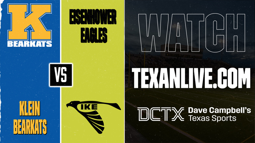 Klein vs Aldine Eisenhower – 7:00 PM – 09/04/2026 – Football – Live from Thorne Stadium