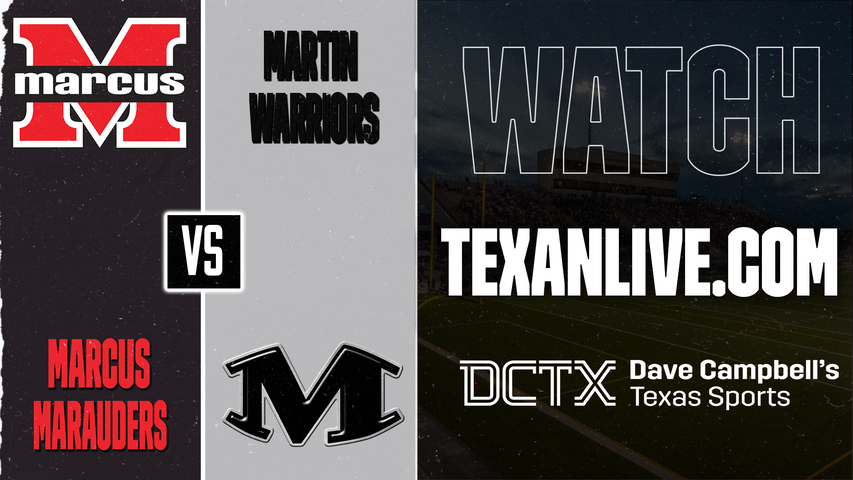 Marcus vs Arlington Martin – 7:00 PM – 09/04/2026 – Football – Live from Glaspie Field