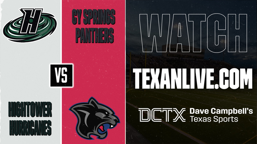 Hightower vs Cy Springs – 6:00 PM – 09/05/2026 – Football – Live from CFFCU Stadium