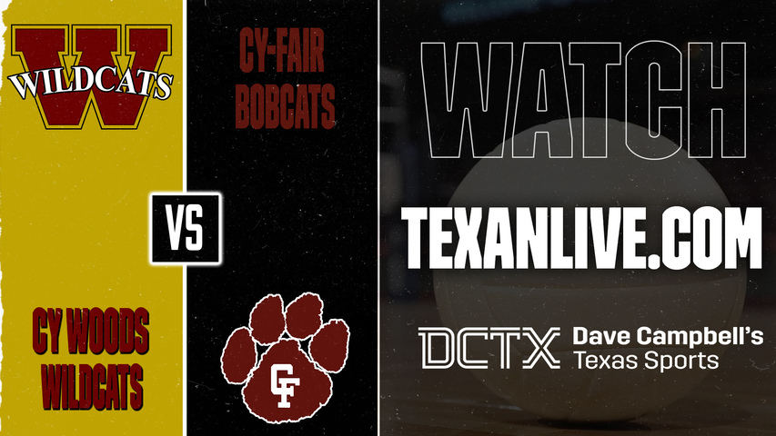 Cy Woods vs Cy-Fair – 5:30 PM – 09/09/2026 – Volleyball – Live from Cy Fair High School