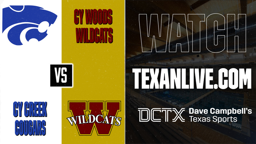 Cy Creek vs Cy Woods – 6:00 PM – 09/09/2026 – Girls/Boys Water Polo – Live from CFISD Natatorium (E)