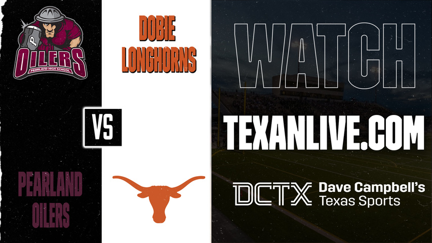 Pearland vs Dobie – 6:30 PM – 09/10/2026 – Football – Live from Veterans Memorial Stadium