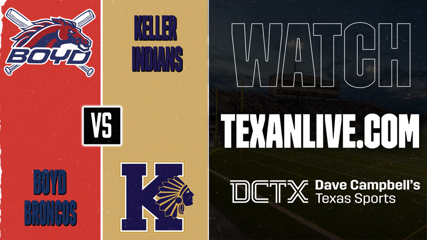 McKinney Boyd vs Keller – 7:00 PM – 09/10/2026 – Football – Live from Keller ISD Athletic Complex