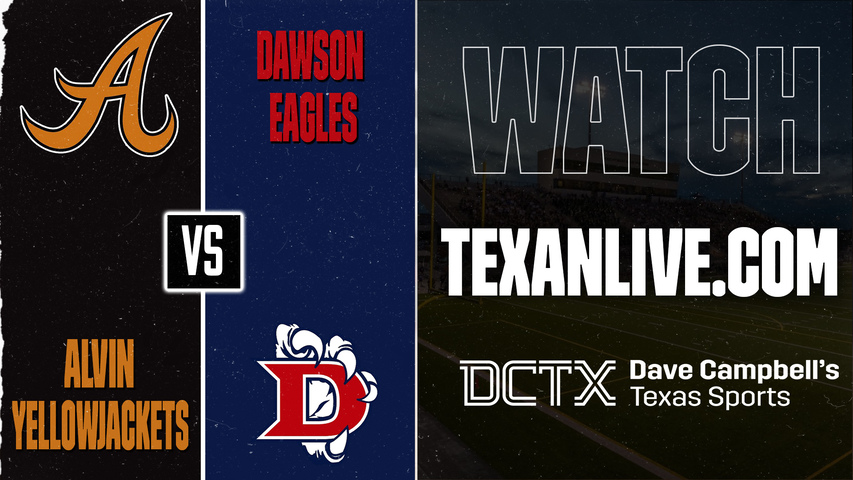 Alvin vs Dawson – 7:00 PM – 09/11/2026 – Football – Live from The Nest