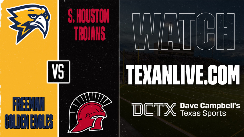 Katy Freeman vs South Houston – 7:00 PM – 09/11/2026 – Football – Live from Pasadena Veterans Memorial