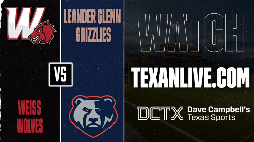 Weiss vs Leander Glenn – 7:00 PM – 09/11/2026 – Football – Live from Bible Stadium