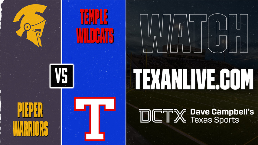 San Antonio Pieper vs Temple – 7:00 PM – 09/11/2026 – Football – Live from Wildcat Stadium