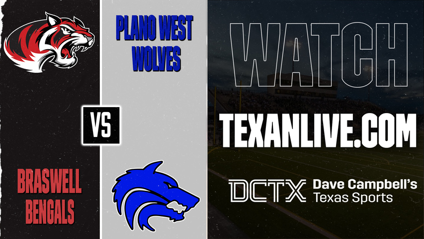Denton Braswell vs Plano West – 7:00 PM – 09/11/2026 – Football – Live from Clark Stadium