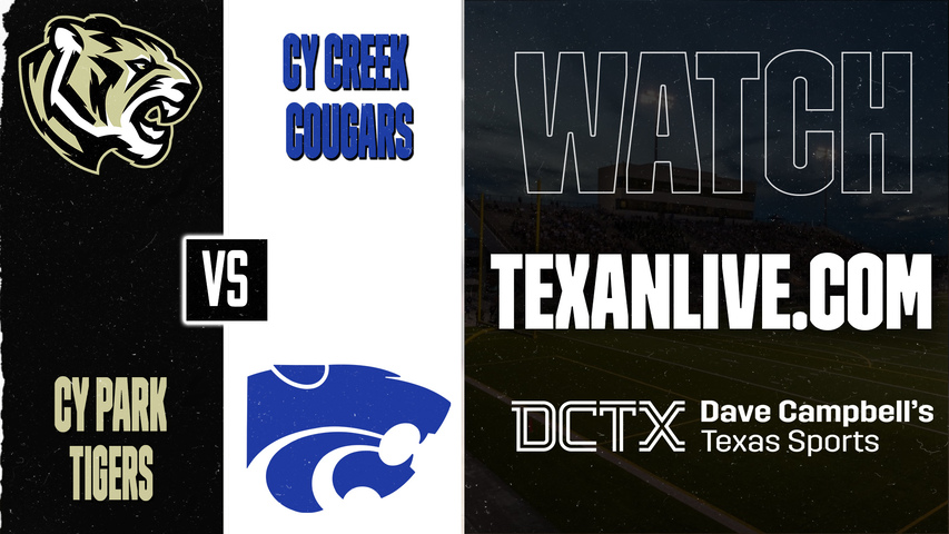 Cy Park vs Cy Creek – 6:00 PM – 09/12/2026 – Football – Live from CFFCU Stadium