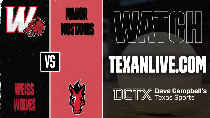 Weiss vs Manor – 6:30 PM – 09/15/2026 – Volleyball – Live from Manor High School