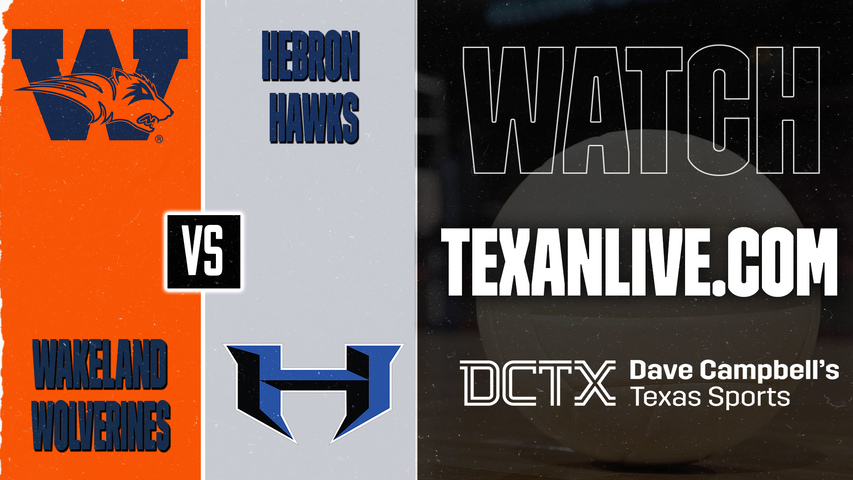 Wakeland vs Hebron – 6:30 PM – 09/15/2026 – Volleyball – Live from Hebron High School