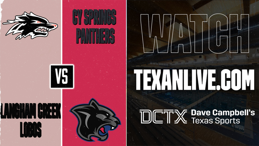 Langham Creek vs Cypress Springs – 6:00 PM – 09/16/2026 – Girls/Boys Water Polo – Live from CFISD Natatorium (E)