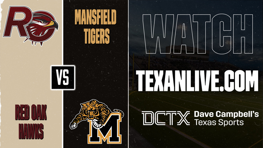 Red Oak vs Mansfield – 7:00 PM – 09/17/2026 – Football – Live from Vernon Newsome Stadium