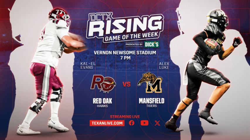 Red Oak vs Mansfield – 7:00 PM – 09/17/2026 – Football – Live from Vernon Newsome Stadium