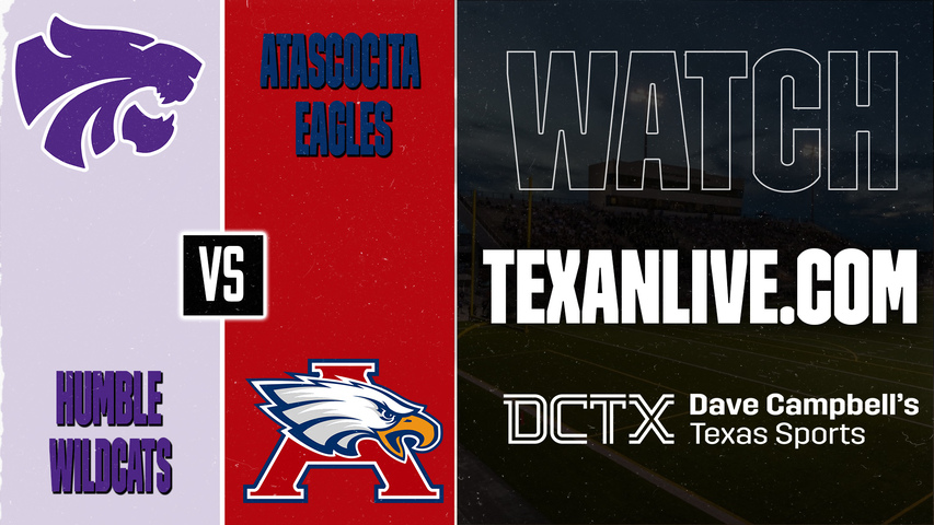 Humble vs Atascocita – 7:00 PM – 09/18/2026 – Football – Live from Turner Stadium