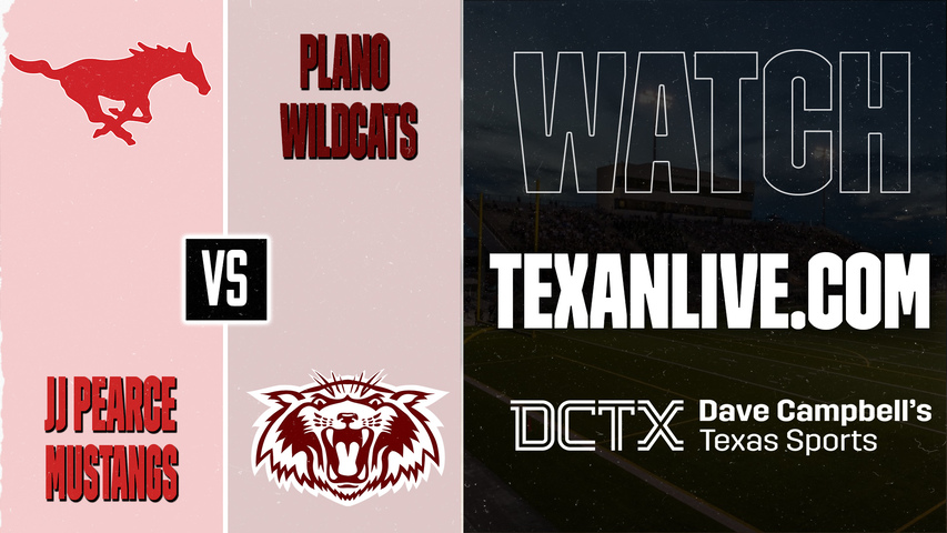 JJ Pearce vs Plano – 7:00 PM – 09/18/2026 – Football – Live from John Clark Stadium